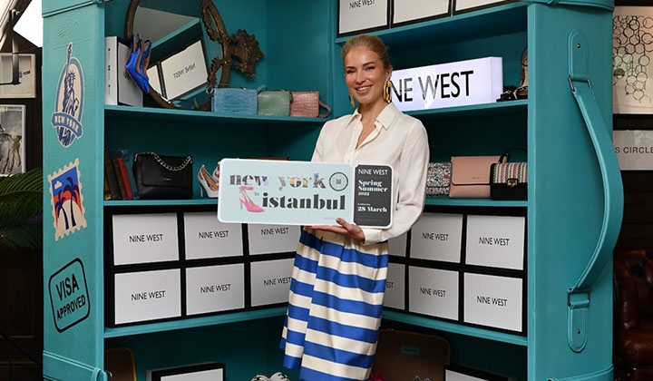 Ünlü isimler Nine West yeni sezon koleksiyon tanıtımında buluştu