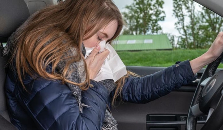Alerjik nezle trafik kazalarına zemin hazırlıyor