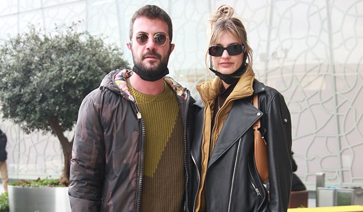 Lider Şahin ile sevgilisi Ecem Çırpan alışveriş turunda