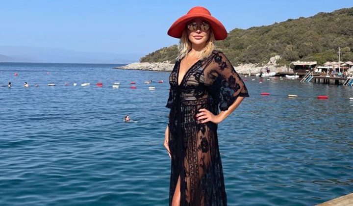 Şebnem Demir’in tatil keyfi