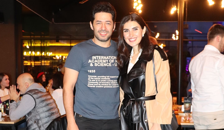 İdil – Mert Fırat çifti dostlarını yalnız bırakmadı