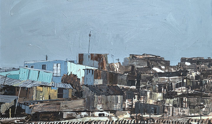 Bahar Coşkun’un ‘Diğer Şehir’ adlı resim sergisi Trump Art Gallery’de