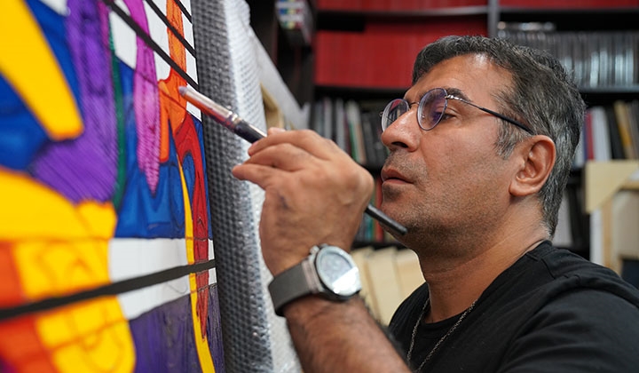 Ahmet Güneştekin ‘Kum Çiçeği’ sergisiyle Dubai’de